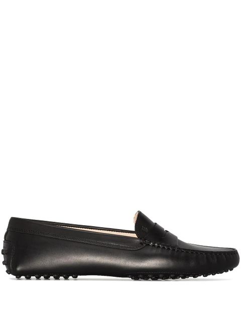 Tod's Gommino round toe moccasins - Black - zdjęcie produktu nr 1