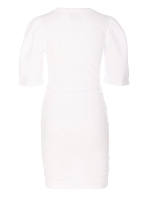 ISABEL MARANT Mylda ruched mini dress - White