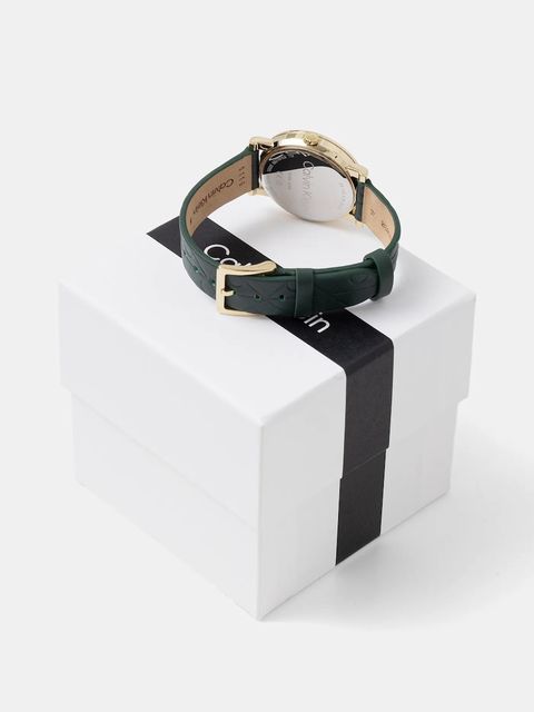 Calvin Klein zegarek damski kolor zielony 25100129 - zdjęcie produktu nr 2