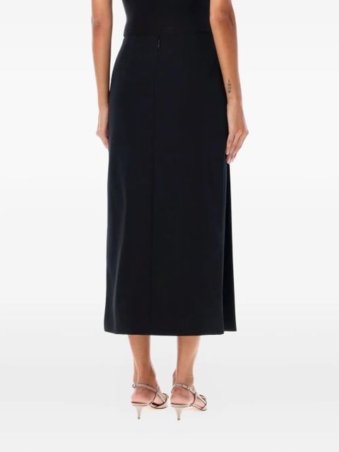 Valentino Garavani wool midi pencil skirt - Black