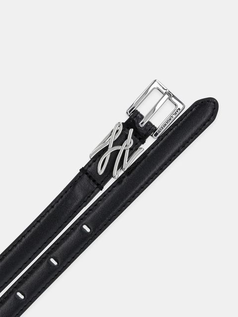 Karl Lagerfeld pasek damski kolor czarny A1W33061 - zdjęcie produktu nr 2