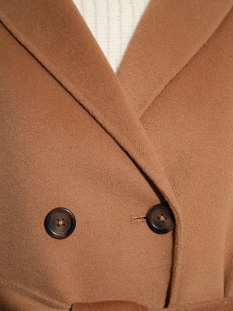 ANINE BING Dylan belted double-breasted coat - Brown