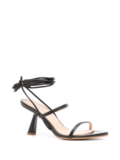 ALOHAS Kendra 65mm leather sandals - Black - zdjęcie produktu nr 2
