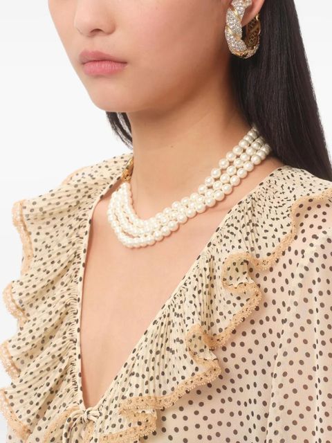 Valentino Garavani Pas Plus earring - Gold - zdjęcie produktu nr 2