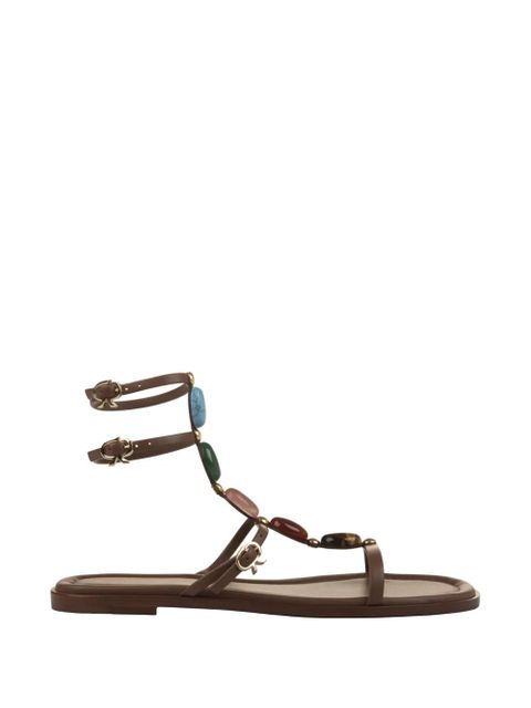Gianvito Rossi Shanti 05 gladiator sandals - Brown - zdjęcie produktu nr 1