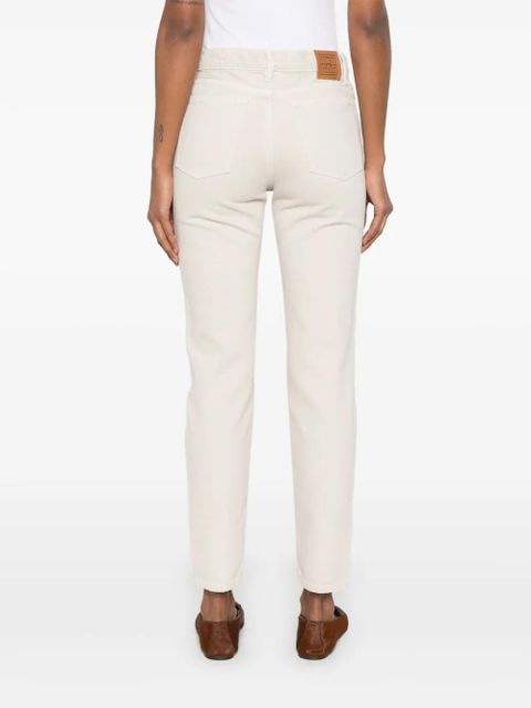 TOTEME low-taper jeans - Neutrals