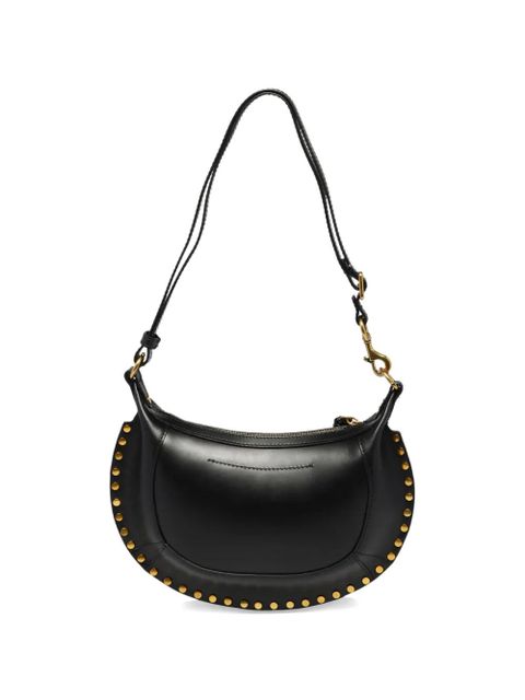 ISABEL MARANT Oskan Moon studded leather shoulder bag - Black - zdjęcie produktu nr 2