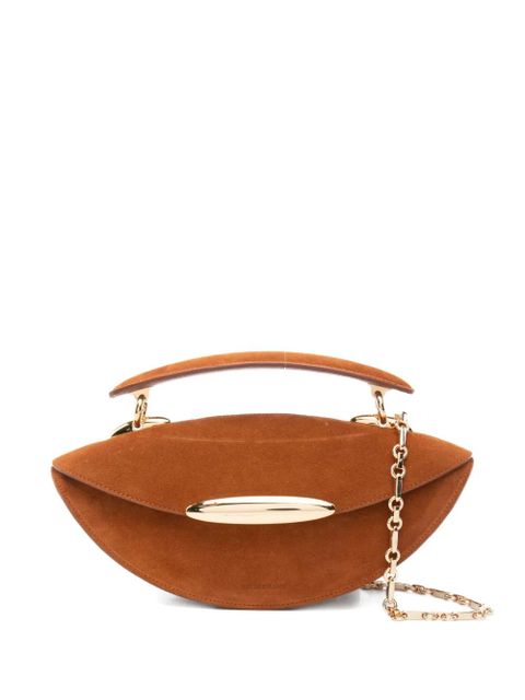 ZIMMERMANN Wavelength top handle chain tote bag - Brown