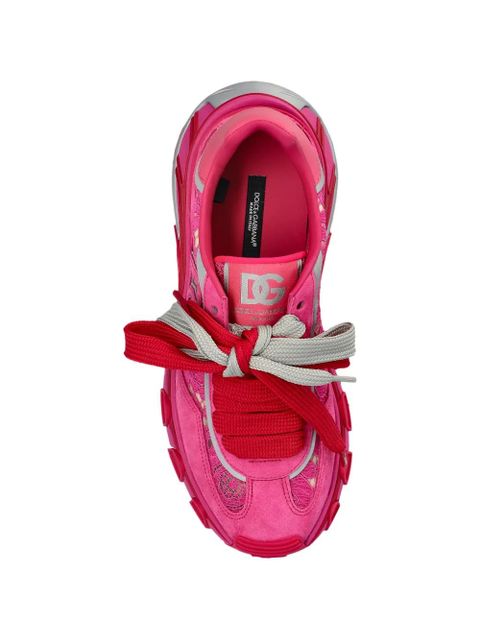 Dolce & Gabbana DG Country Road logo sneakers - Pink