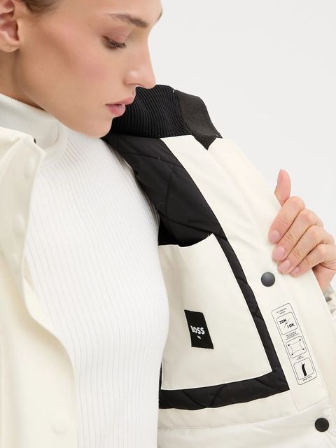 BOSS kurtka narciarska kolor beżowy 50544369