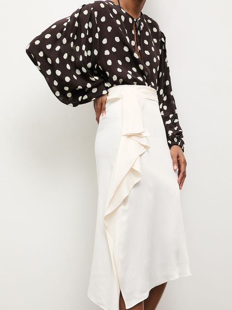 Answear.LAB spódnica asymetryczna z kolekcji Unscripted - zdjęcie produktu nr 2