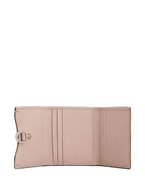 Tod's leather wallet - Pink