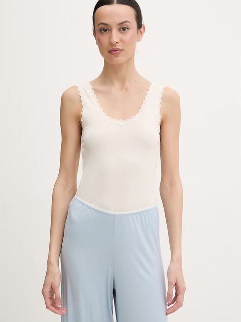 United Colors of Benetton top damski z modalu - zdjęcie produktu nr 2