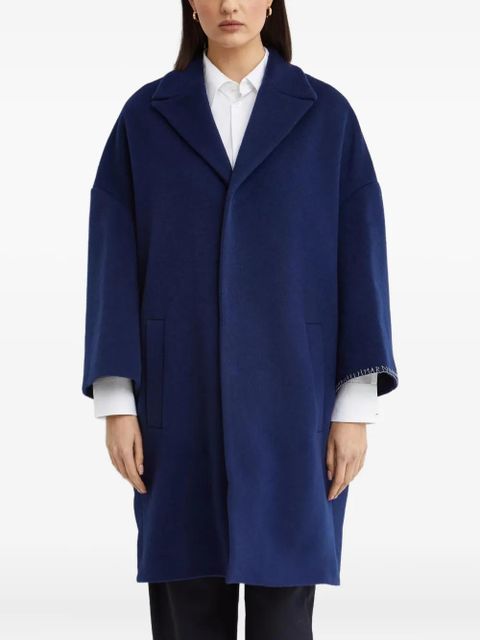 Marni embroidered coat - Blue - zdjęcie produktu nr 2