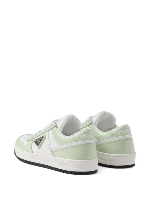 Prada Downtown leather sneakers - Green