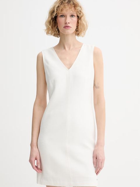 Calvin Klein sukienka z wiskozą - zdjęcie produktu nr 1