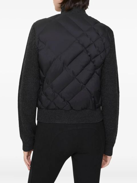 Burberry quilted wool-blend jacket - Black - zdjęcie produktu nr 2