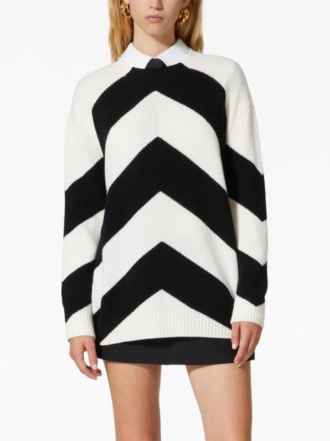 Valentino Garavani wool sweater - White - zdjęcie produktu nr 2