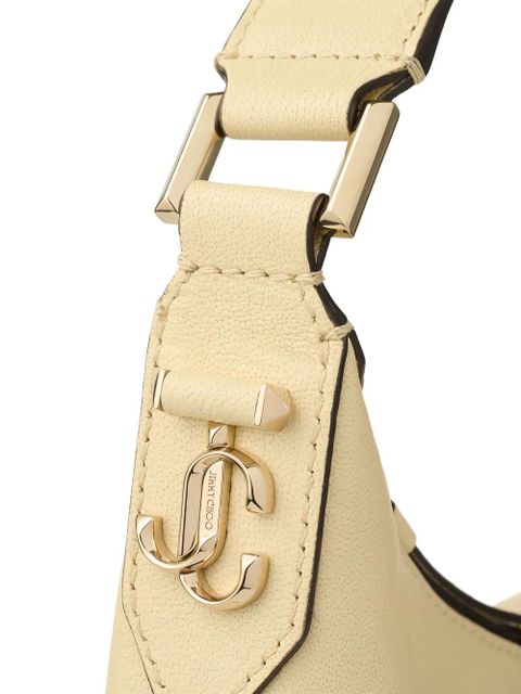 Jimmy Choo small Bar leather shoulder bag - Yellow