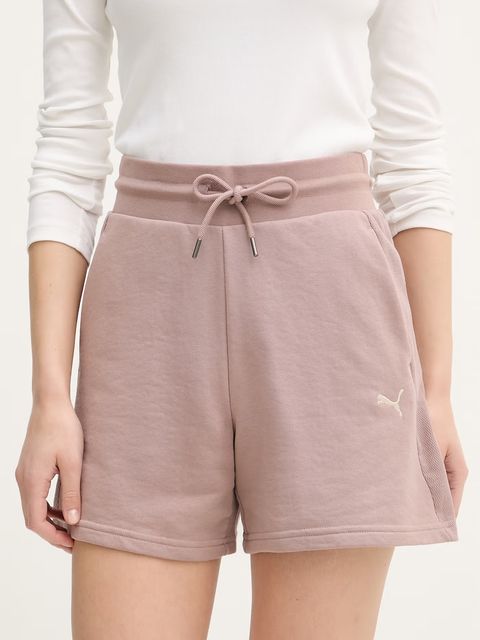 Puma szorty dresowe damskie z bawełną Class - zdjęcie produktu nr 1