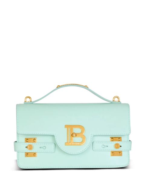 Balmain B-Buzz 24 leather shoulder bag - Blue