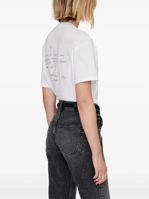 ANINE BING Walker T-shirt - Neutrals