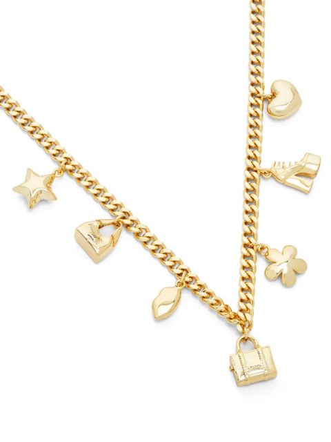 Marc Jacobs mini-icon charm necklace - Gold