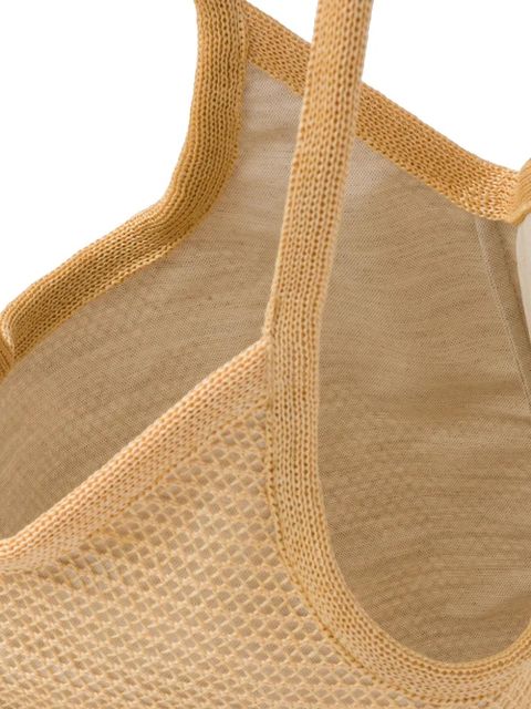 Miu Miu logo-print tote bag - Neutrals