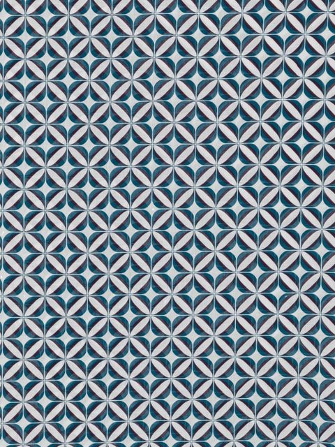 Max Mara Elfi geometric-print pareo - Blue