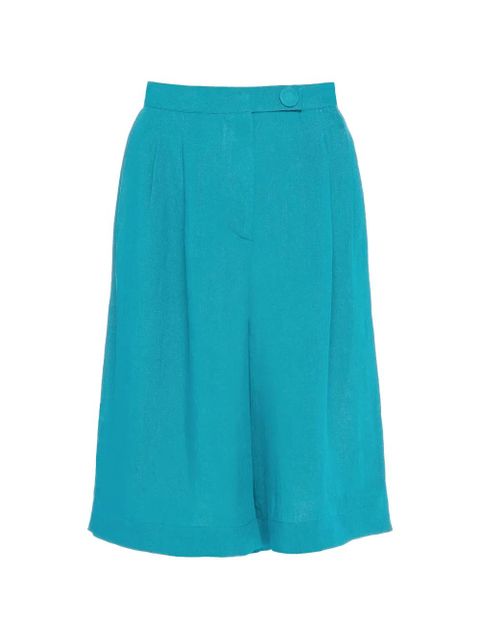 ERES pleated bermuda shorts - Blue - zdjęcie produktu nr 1