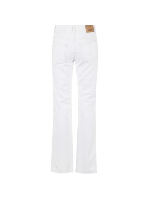 ISABEL MARANT flared denim trousers - White - zdjęcie produktu nr 2