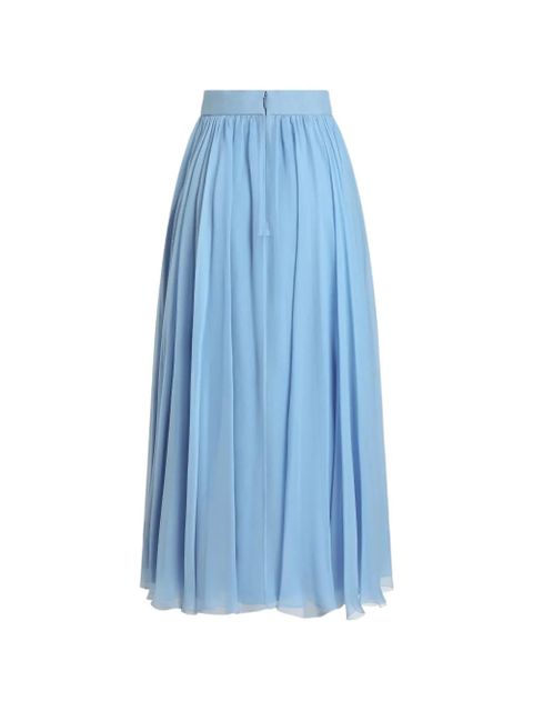 Dolce & Gabbana chiffon circle skirt - Blue - zdjęcie produktu nr 2