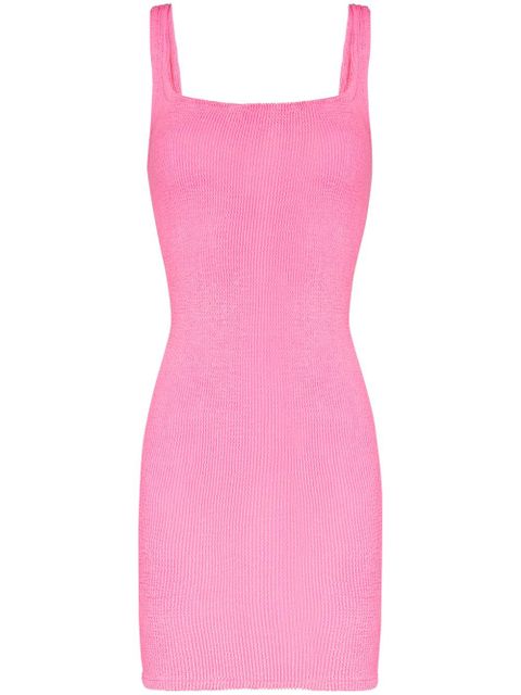 Hunza G fitted knitted tank dress - Pink - zdjęcie produktu nr 1
