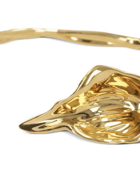 Chloé Bijoux stone pendant necklace - Gold