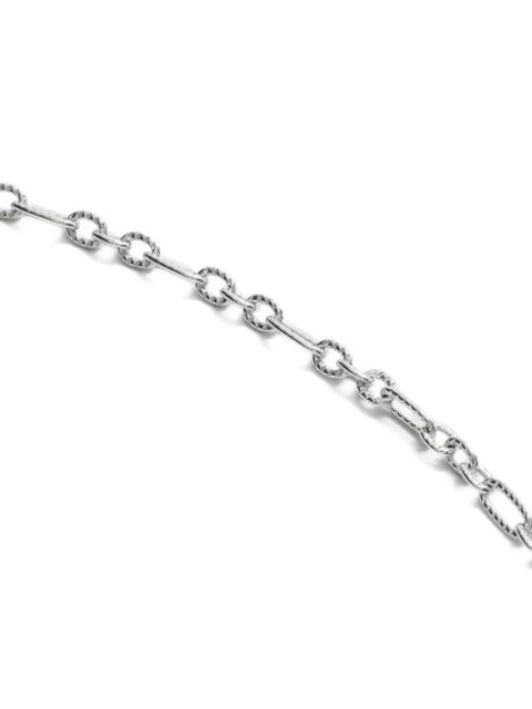 Monica Vinader textured-chain necklace - Silver