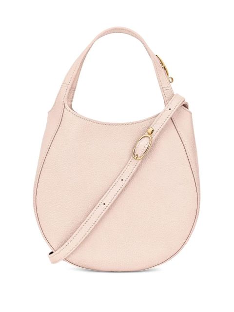 Longchamp small Le Foulonné grained-leather tote bag - Neutrals - zdjęcie produktu nr 1