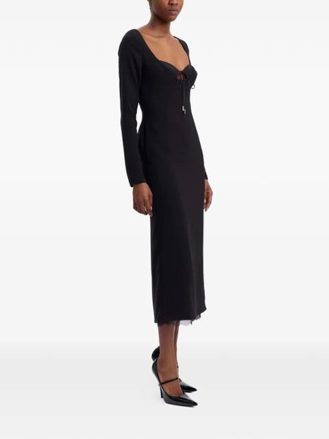16Arlington Odette midi dress - Black