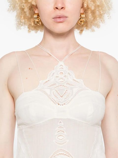 ISABEL MARANT panelled maxi dress - Neutrals