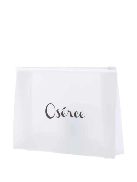 Oséree Lumière open-back swimsuit - Neutrals