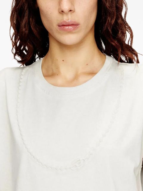 Diesel D-Emb sleeveless mini dress - White