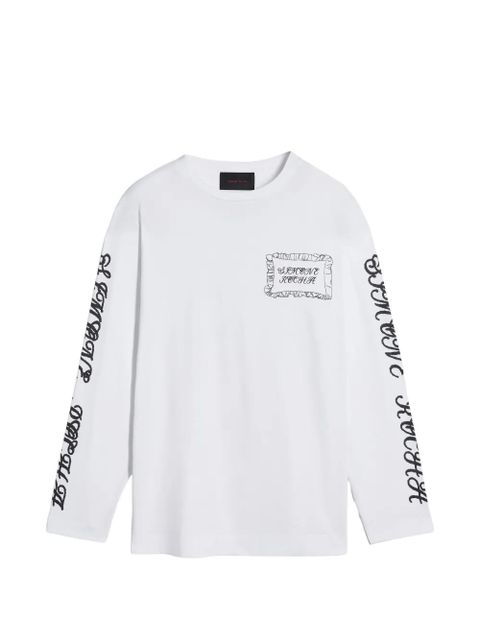 Simone Rocha graphic-print T-shirt - White - zdjęcie produktu nr 1