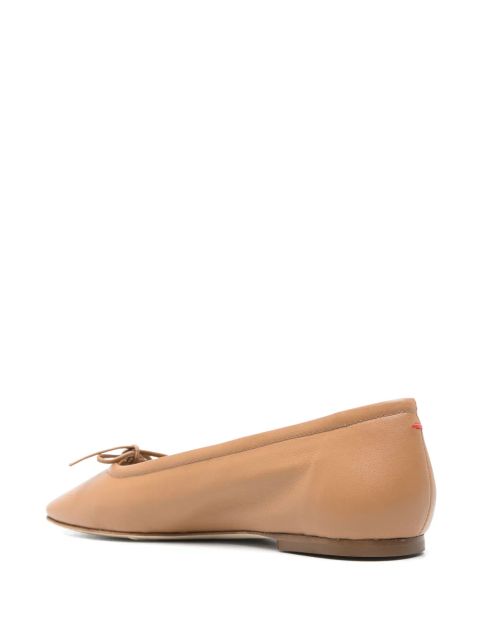 Aeyde Delfina ballet flats - Neutrals