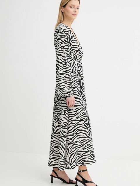 Gestuz sukienka kolor czarny maxi rozkloszowana 10910422 - zdjęcie produktu nr 2