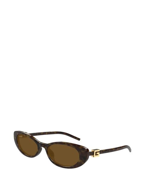 Gucci Eyewear cat-eye sunglasses - Brown - zdjęcie produktu nr 2