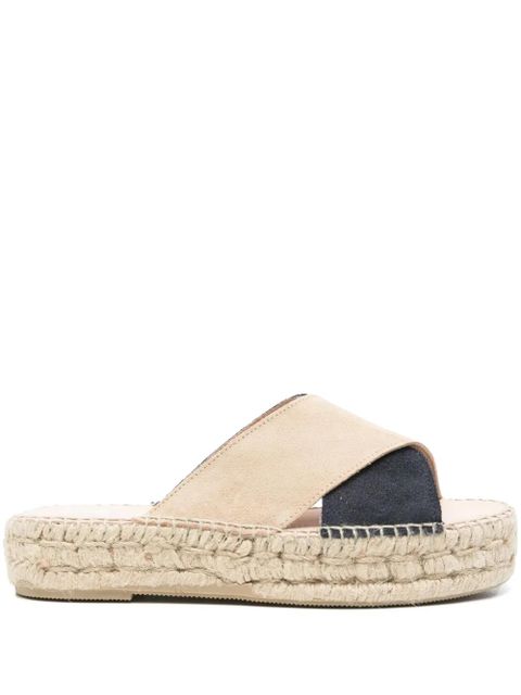 Manebi suede espadrilles - Neutrals - zdjęcie produktu nr 1