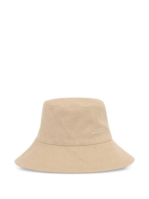 ISABEL MARANT Shaley logo hat - Neutrals