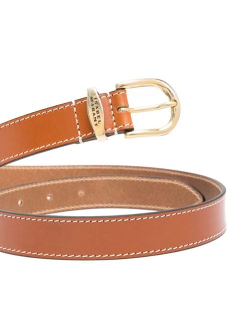 ISABEL MARANT Zadd leather belt - Brown - zdjęcie produktu nr 2
