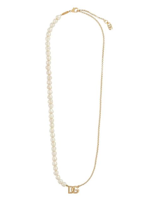 Dolce & Gabbana DG-logo chain-link necklace - Gold - zdjęcie produktu nr 2