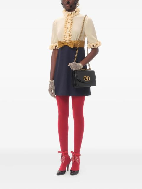 Valentino Garavani Crepe de Chine mini dress - Blue