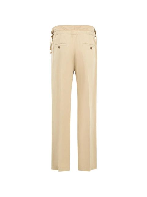 ISABEL MARANT Sharon-GD lace-up straight-leg trousers - Neutrals - zdjęcie produktu nr 2